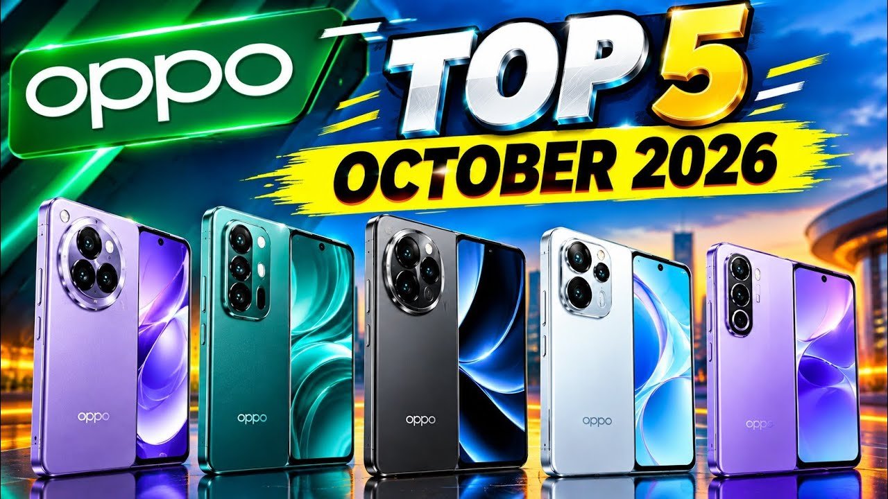 Oppo Top 5 Best Upcoming Smart Phone’s Lunching October 2026 in India Best Gaming Smart Phone’s
