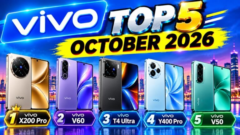 Vivo Top 5 Best Upcoming Smart Phone’s Lunching September 2026 in India | Best Gaming Phone