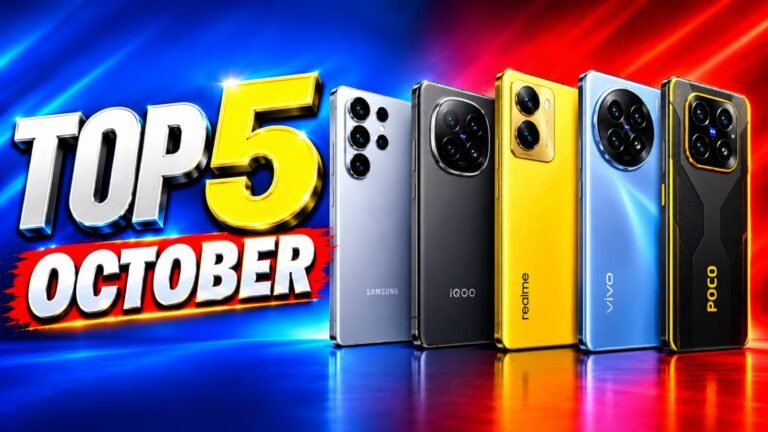 Top 5 Best Upcoming Smart Phone’s Lunching October 2026 in India | Poco Oppo vivo iQOO Infinix