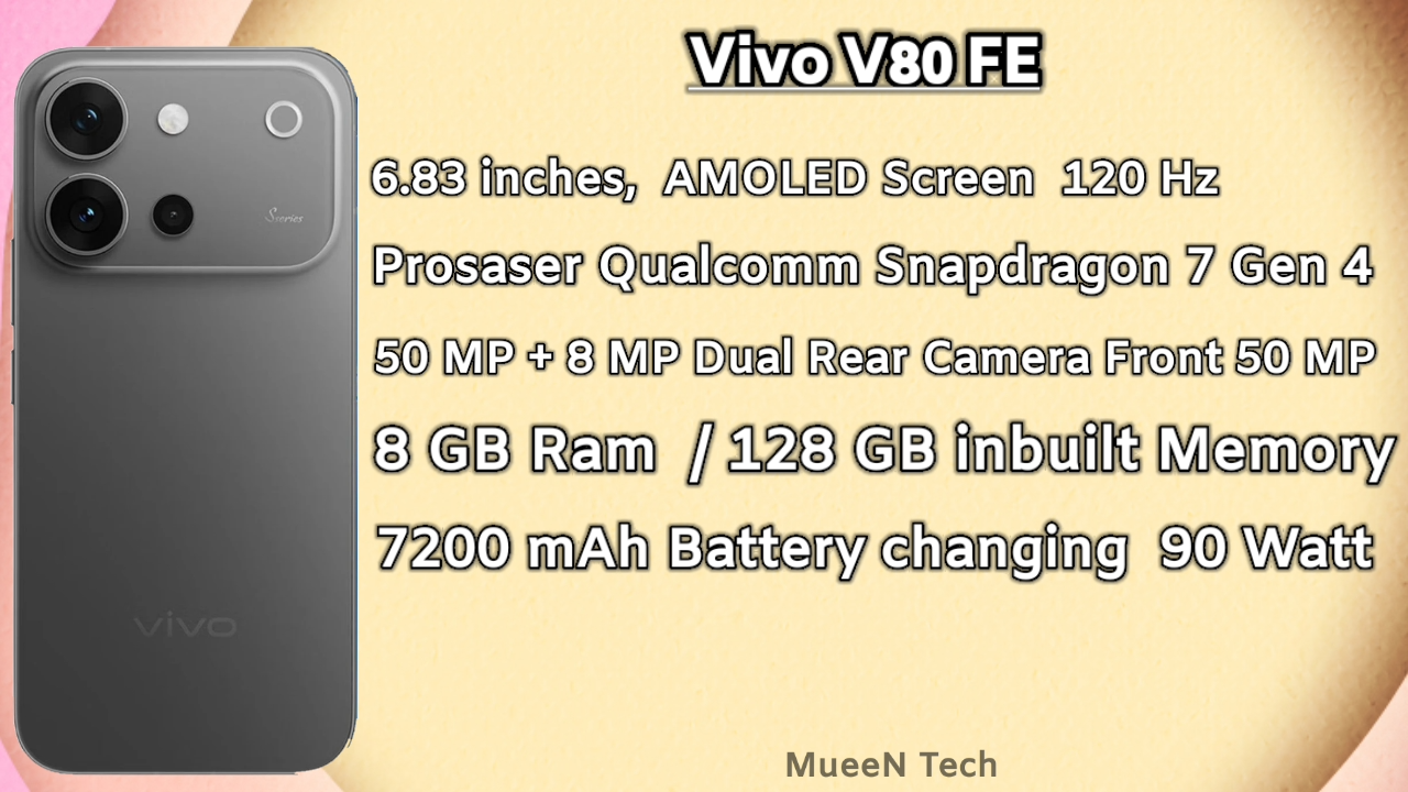 Vivo V80 FE 5G Under 40000 to 45000