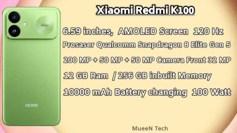 Xiaomi Redmi K100 5G under 55000 to 60000