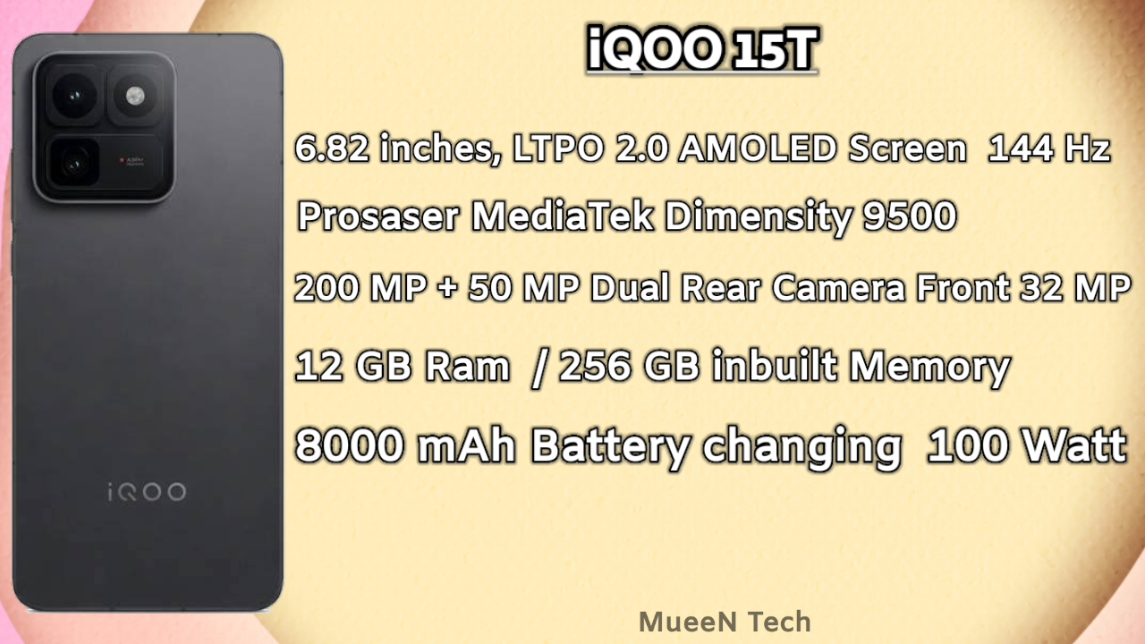 iQOO 15T 5G Under 80000 to 85000